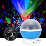 Bóng đèn LED máy chiếu bầu trời đêm đầy sao (Xanh)