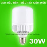 Bóng đèn led trụ 30w ( ánh sáng trắng - hàng nhập khẩu