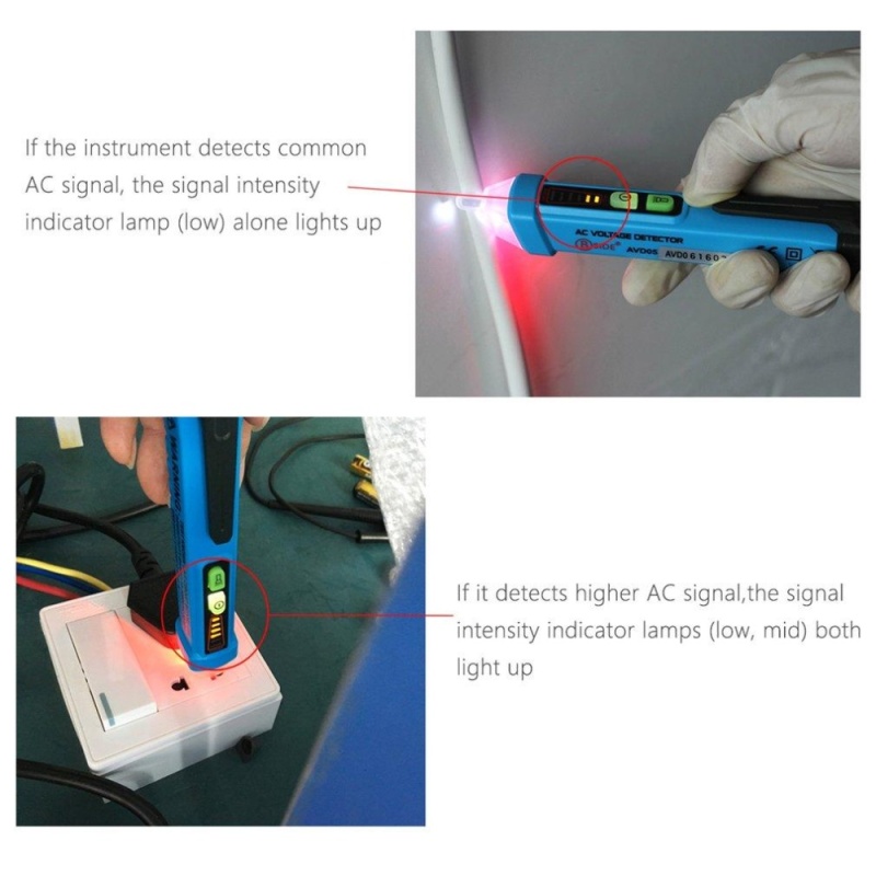 Bảng giá BSIDE Non-contact Voltage Electrical Pen Tester AC Voltage Detection AVD05 - intl