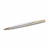 Bút bi cao cấp Waterman Hemisphere Essential Trim - Stainless Steel Gold - S0920370 - Made in France