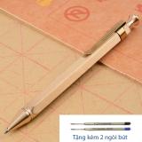 Bút ký cao cấp bằng đồng nguyên khối. Tặng kèm 2 ngòi dự phòng