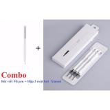 Bút viết Xiaomi Mi Pen (Trắng) + Hộp 3 ruột bút mực đen