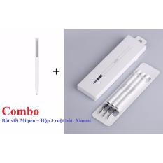 Bút viết Xiaomi Mi Pen + Hộp 3 ruột bút mực đen