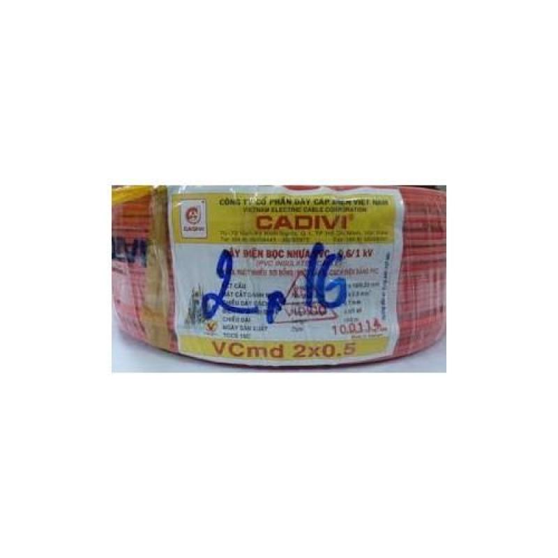 Bảng giá Mua CADIVI 2X16 2X0.5