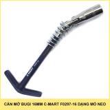 Tuýp tháo bugi xe máy c-mart f0297-16, c-mart f0297-21 dạng mỏ neo 16mm, 21mm