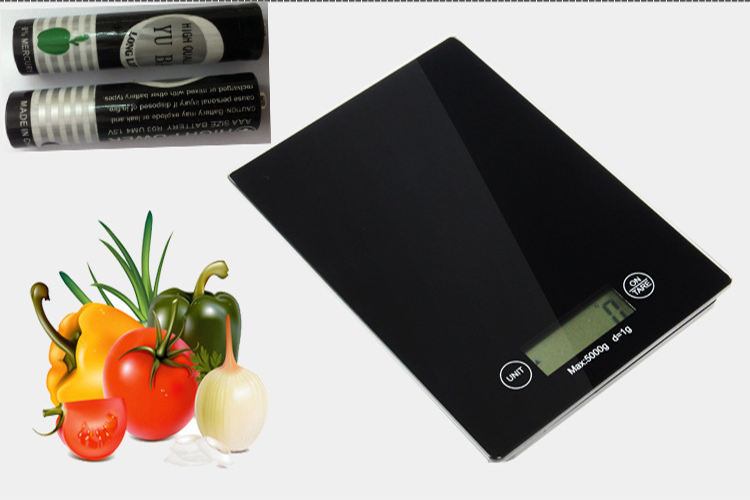 Hình ảnh Cân tiểu ly điện tử Beemun 1g - 5000g (đen)