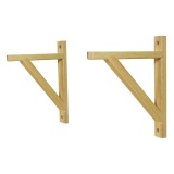 Cặp chân kệ treo tường Gỗ tự nhiên Modulo Home MDL-001A-N
