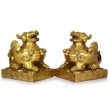 Cặp tỳ hưu đồng phong thủy ty545
