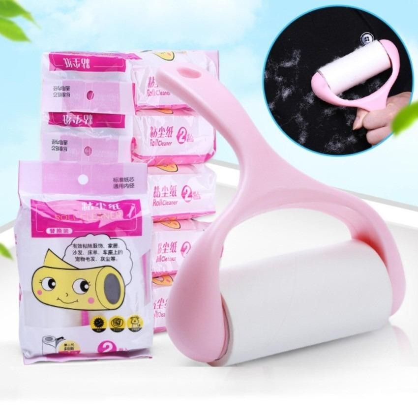 CÂY LĂN DÍNH BỤI QUẦN ÁO + TẶNG KÈM 2 LÕI GIẤY LĂN