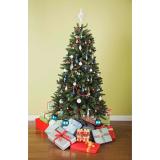 Cây Thông Noel Cao 2m Lá Dày Dặn Màu Xanh - Tặng Kèm Ngôi Sao Kim Tuyến Và 4 Dây Kim Tuyến