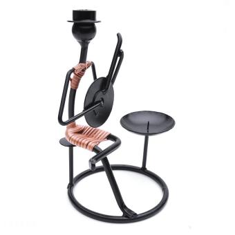 Chân đế Nến Mỹ Thuật Hình Nhạc Công Guitar FtraMart EDC-N034 (Đen) April 2018 - 2 Chân đế nến mỹ thuật hình nhạc công guitar FtraMart EDC-N034 (Đen) - 2