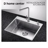 Chậu rửa bát inox 304( 60cm x 45cm) Tặng rổ đa năng để trên chậu