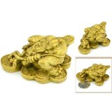 Đôi cóc ngậm tiền ( Thiềm thừ) bằng đồng.