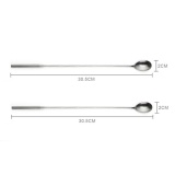 Combo 02 Muỗng Khuấy Inox Dài 30.5cm  7giftshop