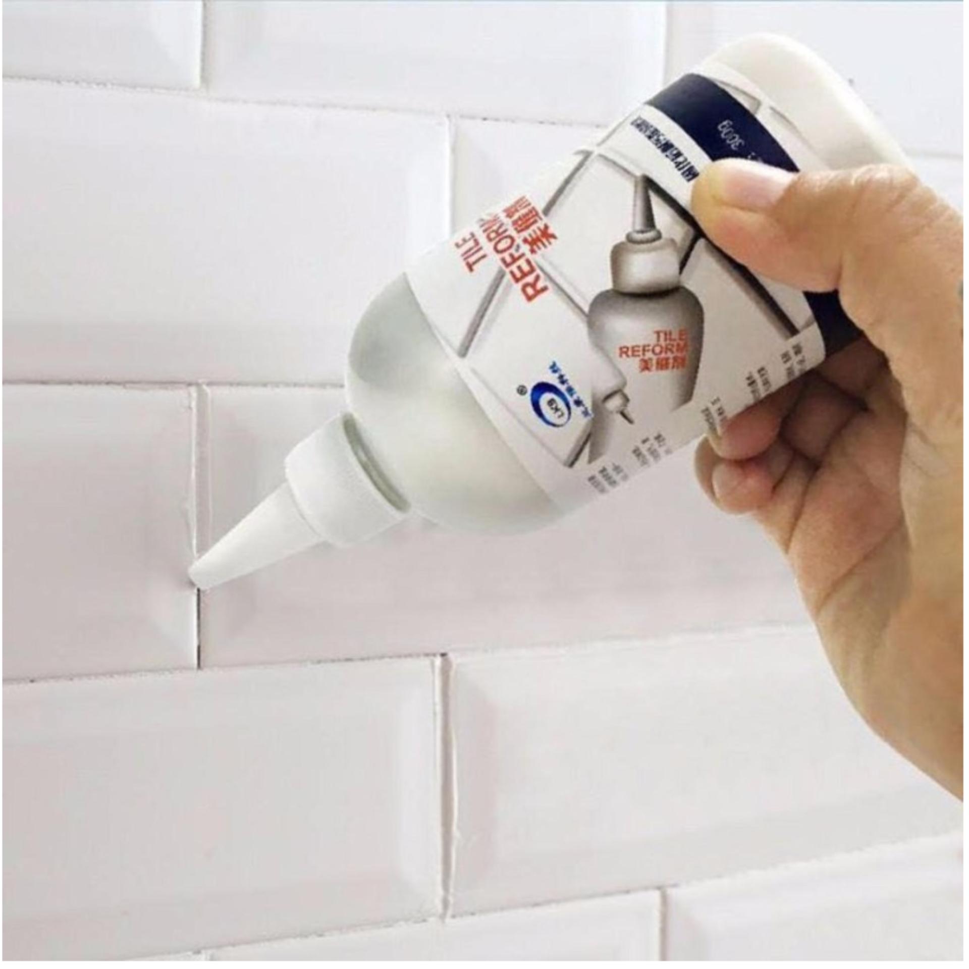 COMBO 2 Lọ Sơn Nền Gạch ( Sơn Chỉ Gạch Đá Hoa, Bếp Nhà Tắm) Siêu Tiện Dụng