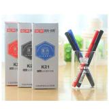 Combo 15 cây bút gel gồm 10 cây k80 đen & 5 cây k21 đỏ