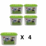 Combo 4 Hộp hút ẩm khử mùi khử khuẩn than hoạt tính Mr Fresh Korea 256g KS283