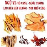 Combo 5 gói Ngũ vị hương (vỏ vang, nước thơm..) lau rửa bát nhang, tẩy uế...
