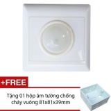 Công tắc cảm biến hồng ngoại argos fs03 - 12v dc + tặng đế âm