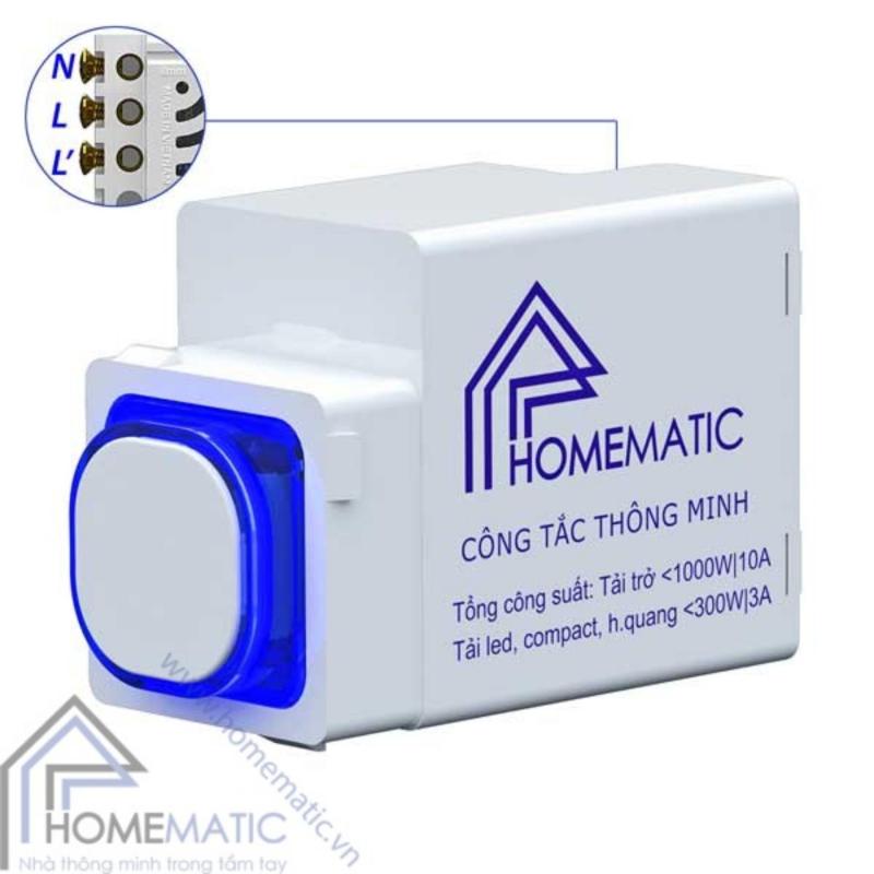 Bảng giá Công tắc điều khiển từ xa IR HOMEMATIC HMX-3C-TIRV1 (hạt tròn)