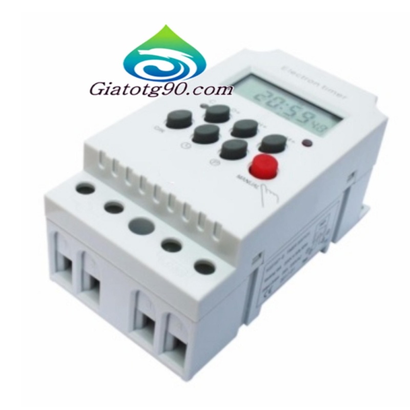 Bảng giá Công tắc hẹn giờ 17 chương trình Electron timer 206432 + Tặng 1 Bút thử điện K 372
