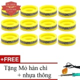 Cuộn chì hàn + tặng mỏ hàn chì 60w và nhựa thông 50g