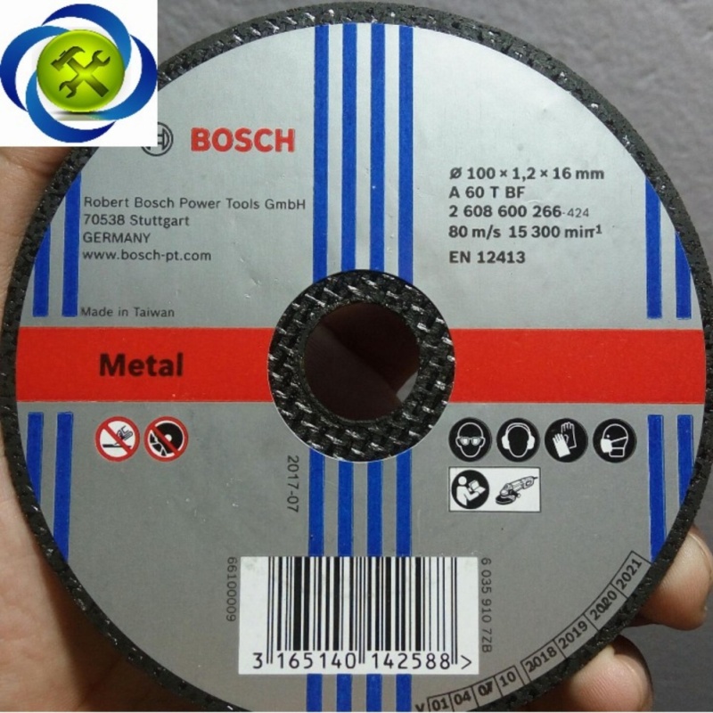 Đá cắt Bosch 100*1.2*16mm 2608600266