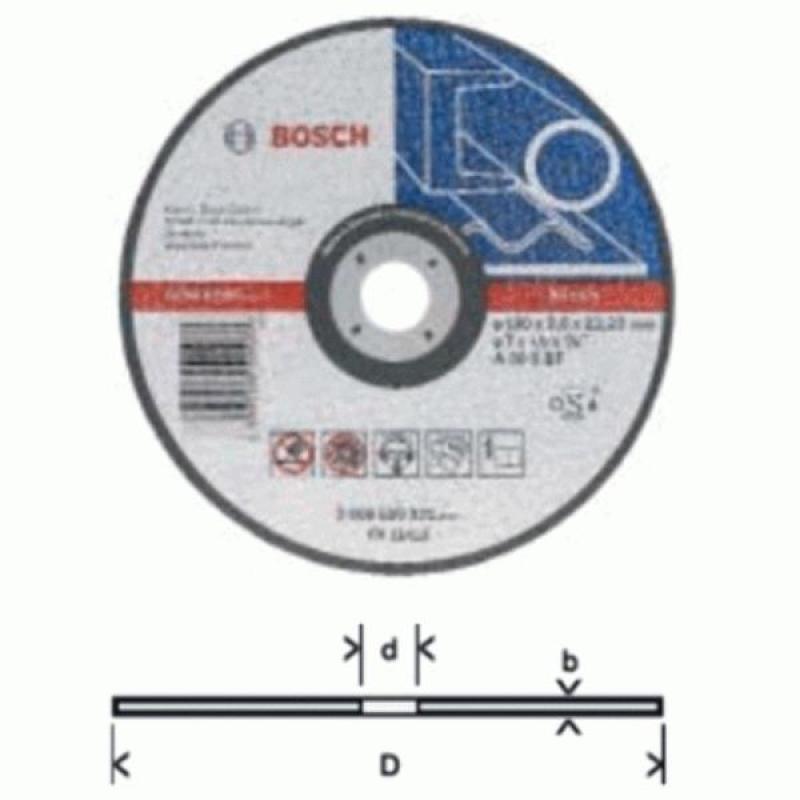 Đá cắt máy bàn 3x25.4x355mm - Bosch 2608602751