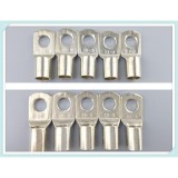 Đầu Cosse SC35-8 (15 bộ/gói) - Cốt Trần SC - Đầu cos dây điện bít trần SC35-8 - Đầu Cốt Trần SC35 lỗ 8 có áo cốt/chụp cốt