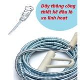 Dây thông tắc ống cống - thiết kế lò xo 5m