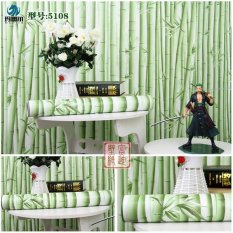 Cuộn 10m decal giấy dán tường trúc xanh khổ 45cm keo sẵn. Một cuộn có kích thước 10m dài x 0.45m rộng, dán được diện tích 4.5m2