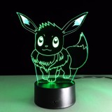Đèn 3d trang trí vinik - pokemon 5 - đèn led chiếu 7 màu