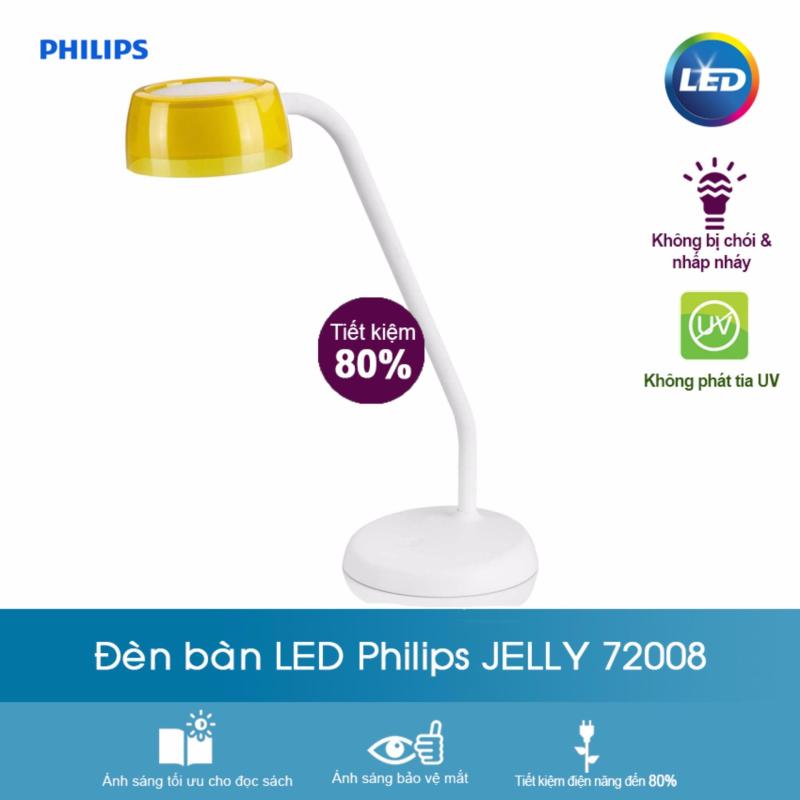 Bảng giá Đèn bàn LED Philips JELLY 72008 1x3.6W (Vàng)