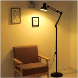 Đèn trang trí nội thất để sàn loại 1 kèm bóng LED và kẹp đa năng