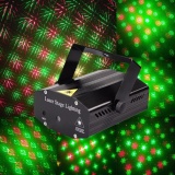 Đèn Chiếu Mini Laser Stage Lighting (đen)