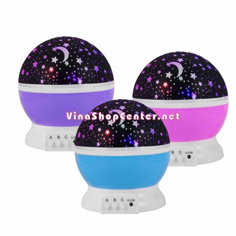 Bảng giá Mua Đèn chiếu sao bầu trời xoay 360 độ