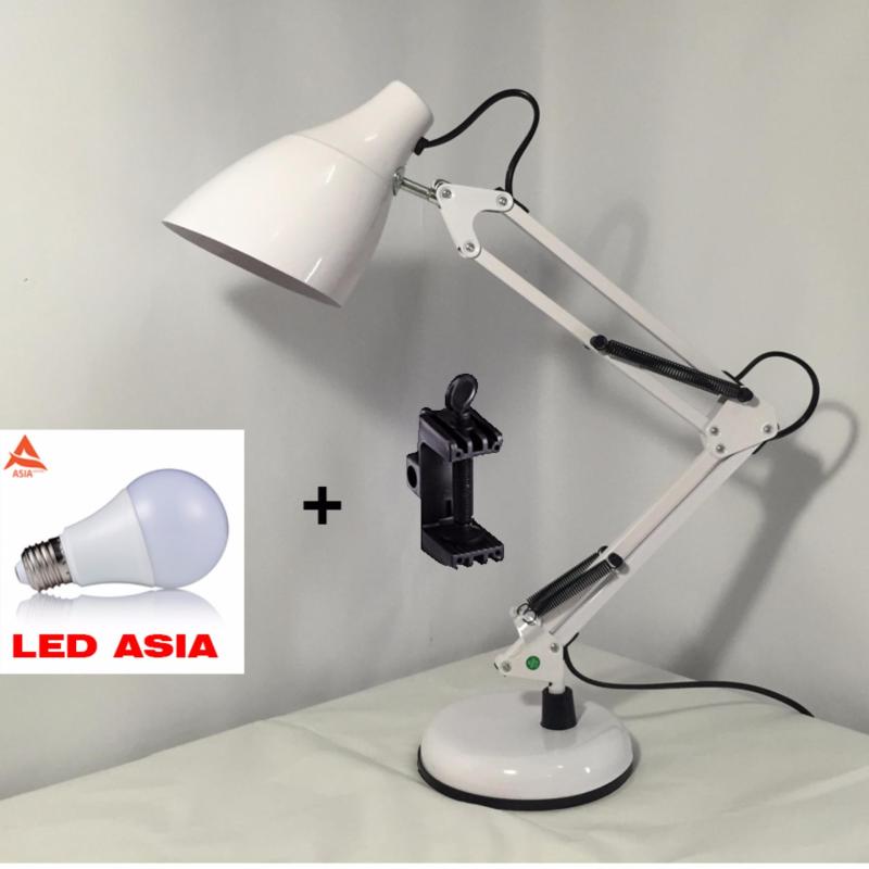 Bảng giá Đèn để bàn, đèn bàn học cao cấp DPX05 kèm bóng LED Asia chống cận