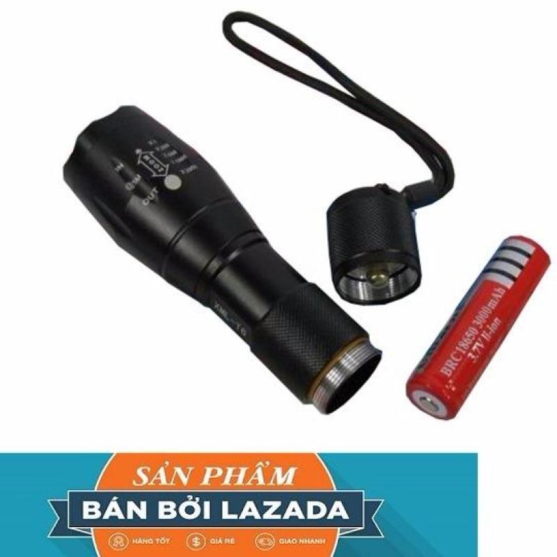 Mua đèn led dài, Đèn pin siêu sáng X800 XTML-06 Probền đẹp, SÁNG MẠNH, CHIẾU XA, BẢO HÀNH UY TÍN TẶNG KÈM 1 PIN 7000Ma+1 sạc+1 đốc để pin AAA+1 hộp đựng cao cấp