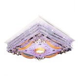 Đèn mâm trang trí ốp trần đổi màu netviet nc 7161 mp3 led