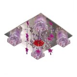 Đèn mâm trang trí ốp trần đổi màu Netviet NC 8358 led