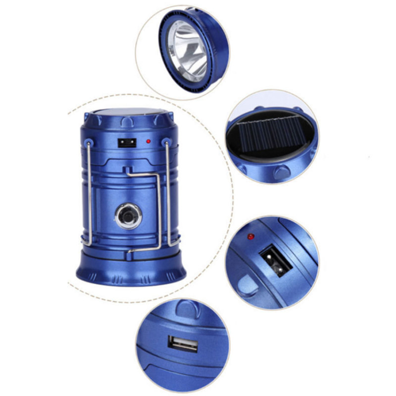 Bảng giá Đèn năng lượng mặt trời 3 trong 1 ( xanh)