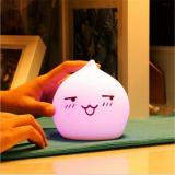 Đèn ngủ hình giọt nước khuôn mặt biểu cảm ( silicon, lắc để đổi màu)