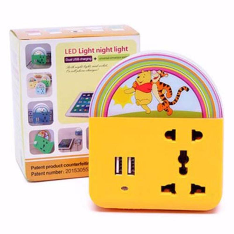 Bảng giá Đèn ngủ tích hợp ổ cắm có USB