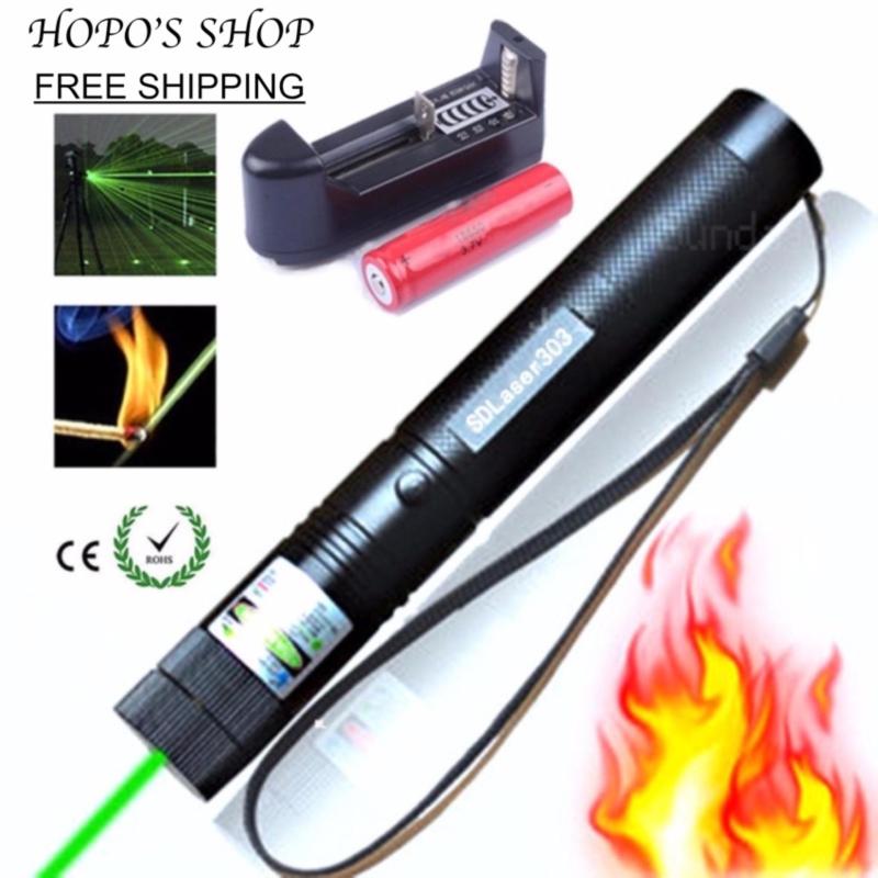 Bảng giá Đèn pin laser Green Point 303 Hopo + Tặng Pin và Bộ sạc