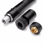 Đèn pin laser / lade 303 ánh sáng xanh có đầu chiếu sao (Đen)