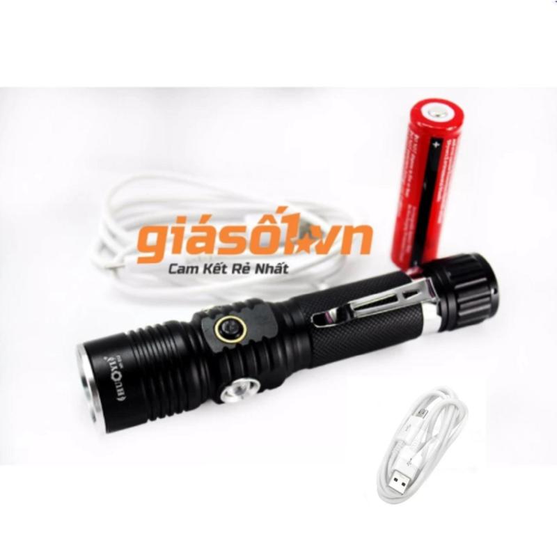 Bảng giá Đèn pin siêu sáng HUOYI HY-533 chống nước,soi tiền giả + Tặng 1 cáp sạc samsung 1.5m