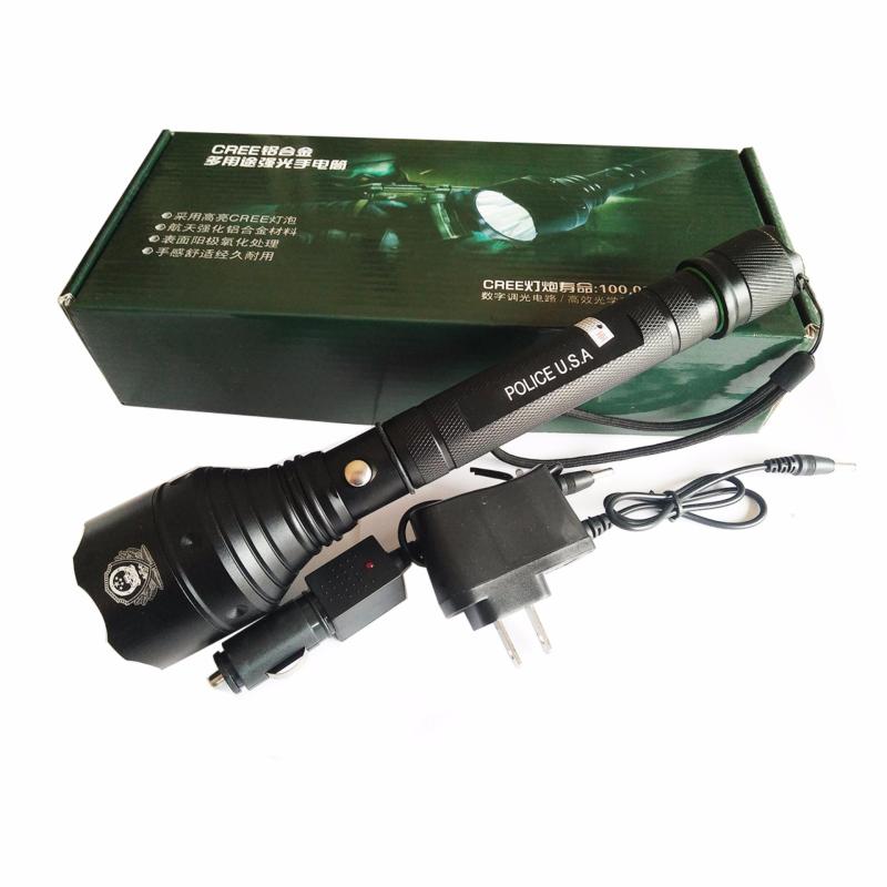 Bảng giá Đèn pin siêu sáng Police K9 led Cree T6 1pin (FULL HỘP)