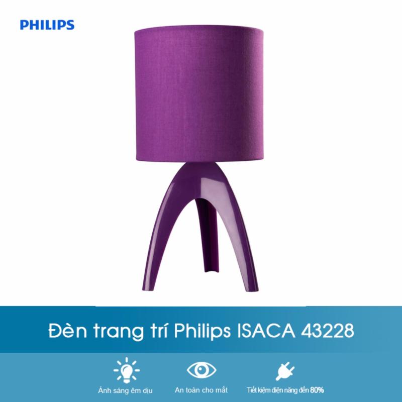 Bảng giá Mua Đèn trang trí  Philips Isaca 43228 (Tím)