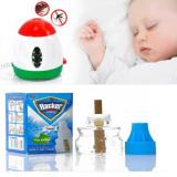 Đèn xông tinh dầu đuổi muỗi Hacker( tặng kèm 1 lọ tinh dầu)