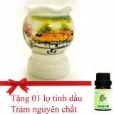 Đèn xông tinh dầu: thơm nhà, đuổi muỗi